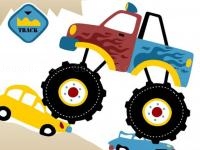 Jeu mobile Animal monster trucks difference