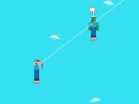 Jeu mobile Noob vs 1000 zombie: zombie-attack