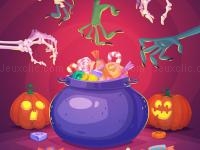 Jeu mobile Cute halloween monsters memory