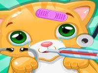 Jeu mobile Little cat doctor pet vet games