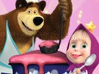 Jeu mobile Masha and bear cooking dash