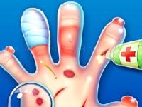 Jeu mobile Hand doctor game