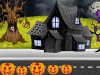 Halloween party girl rescue