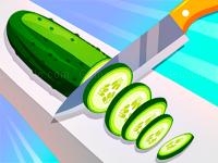 Jeu mobile Fruits slice challenge