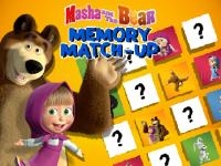 Masha and the bear memory match up