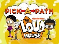 Jeu mobile Pick-a-path the loud house