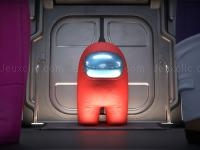 Jeu mobile Amongus geometry jump
