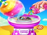 Jeu mobile Cotton candy shop cooking game