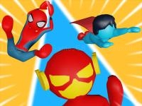 Jeu mobile Superhero race online