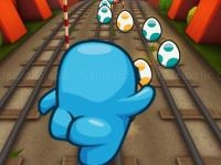 Jeu mobile Among us subway