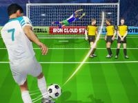 Jeu mobile Soccer strike penalty kick