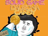 Jeu mobile Squid game dalgona candy