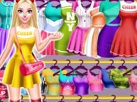 Jeu mobile Cheerleader magazine dress & makeover for girls