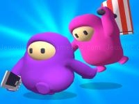 Jeu mobile Fall heroes fun guys run