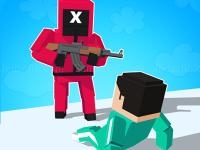 Jeu mobile Red light green light multiplayer