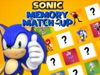 Jeu mobile Sonic memory match up