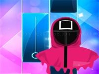 Jeu mobile Squid game piano tiles