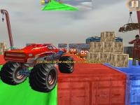 Jeu mobile Monster truck driving stunt game sim