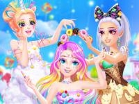 Jeu mobile Princess candy makeup