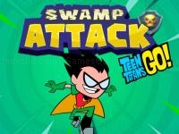 Jeu mobile Teen titans go ! swamp attack