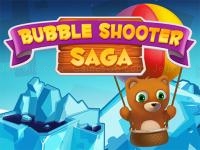 Jeu mobile Bubble shooter saga