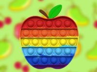 Jeu mobile Fruits pop it jigsaw