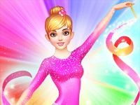 Jeu mobile Gymnastics games for girls dress up pro