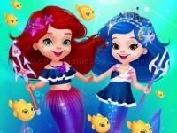 Jeu mobile Cute mermaid dress up game for girl