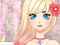Jeu mobile Anime girls fashion makeup game for girl