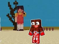 Jeu mobile Squid game minecraft