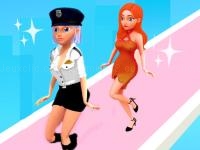 Jeu mobile Catwalk fashion beauty runner- makeover outfit run