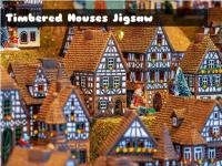 Jeu mobile Timbered houses jigsaw