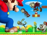 Jeu mobile Super mario shooting zombie