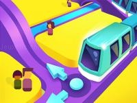 Jeu mobile Train taxi 3d
