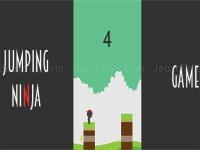 Jeu mobile Ninja the jump