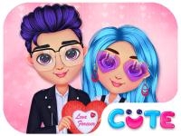 Jeu mobile Valentines matching outfits