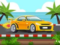 Jeu mobile 2d car racing