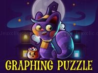Jeu mobile Graphing puzzle halloween