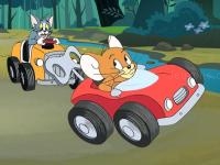 Jeu mobile Tom and jerry car jigsaw