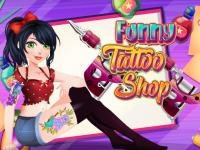 Jeu mobile Funny tattoo shop