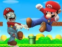 Jeu mobile Super mario shoot zombies