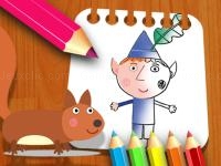 Jeu mobile Ben hollys coloring book