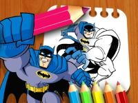 Jeu mobile Batman coloring book