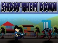 Jeu mobile Shoot them