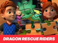 Jeu mobile Dragon rescue riders jigsaw puzzle