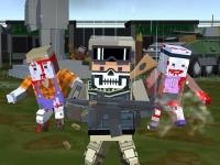 Jeu mobile Pixel multiplayer survival zombie