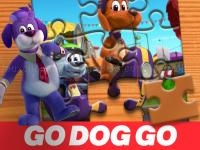 Jeu mobile Go dog go jigsaw puzzle