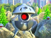 Jeu mobile Player vs robots