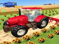 Jeu mobile Modern tractor farming simulator: thresher games