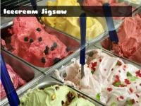 Jeu mobile Icecream jigsaw